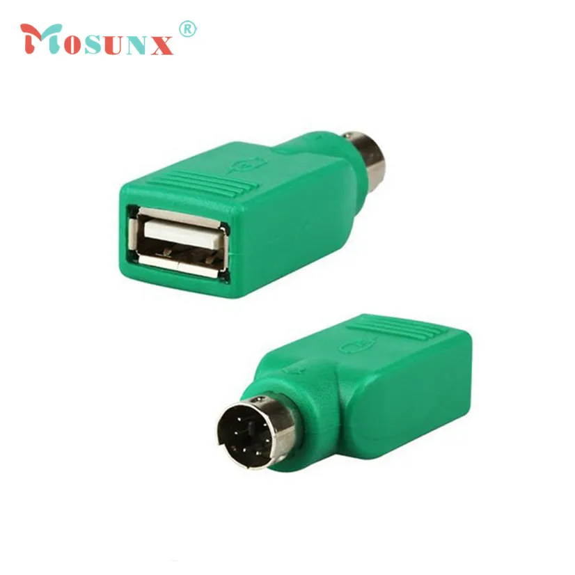 MOSUNX 1 шт. USB женский для PS2 PS/2 Мужской адаптер конвертер клавиатуры мыши высокое