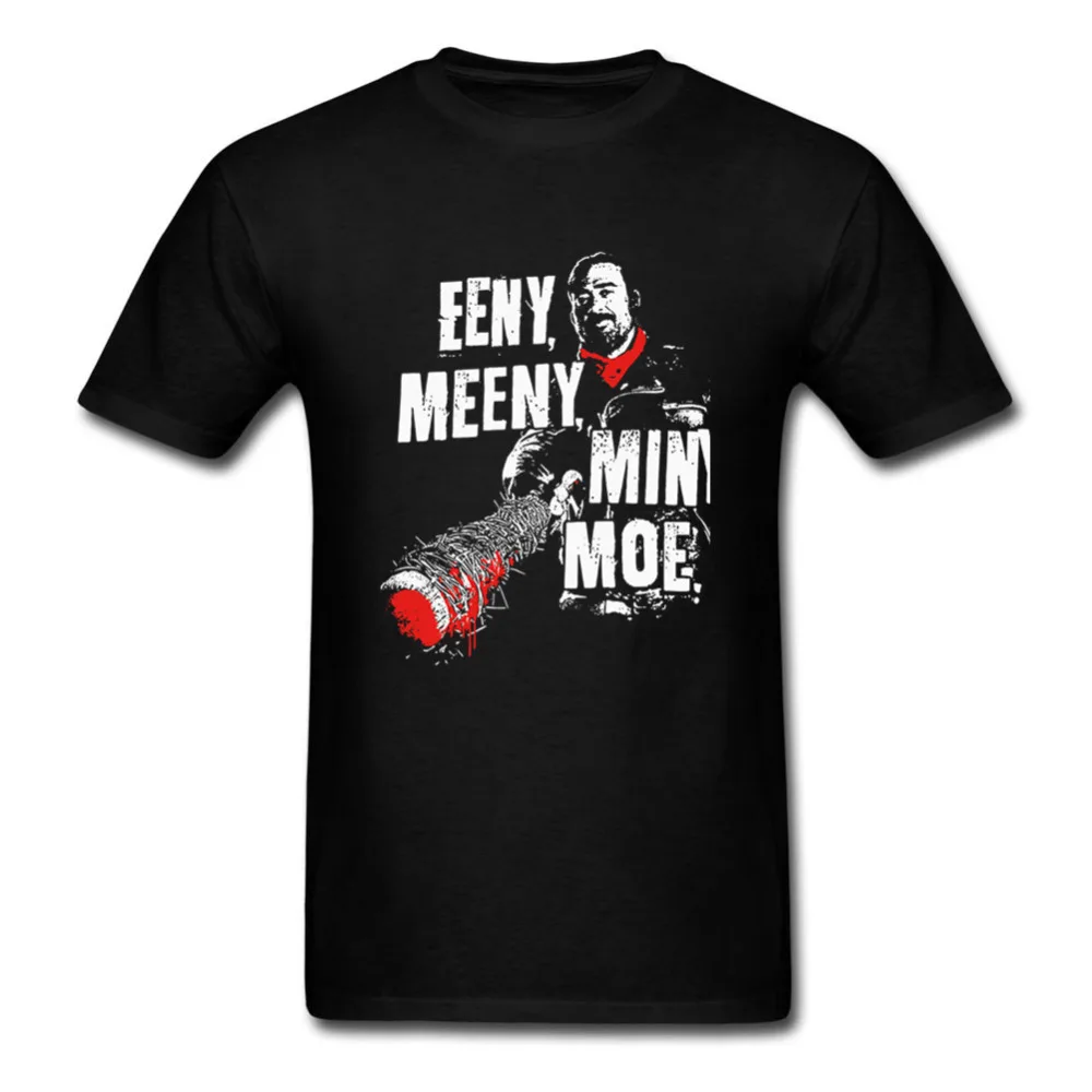 Eeny Meeny Miny Moe Negan Lucille бейсбольная бита дизайн хип-хоп Мужская футболка с принтом
