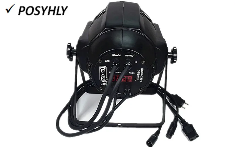 8 шт./RGB 3 в 1 54X3W светодиодный светильник Par + цветный чехол PAR air box DMX512 управление