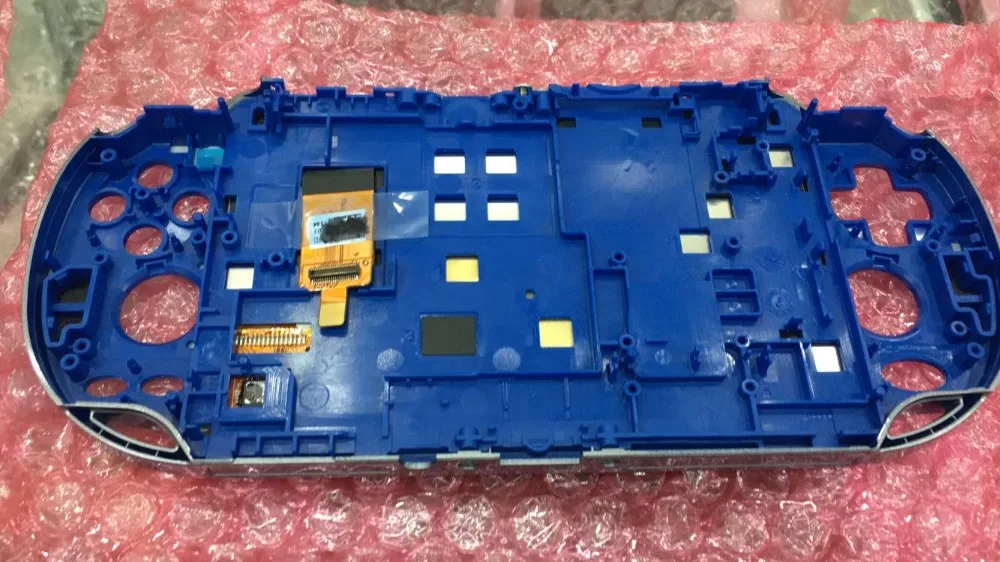Белый синий черный цветной жк-дисплей для PS Vita 1000 PSV 1001 экран с рамкой |