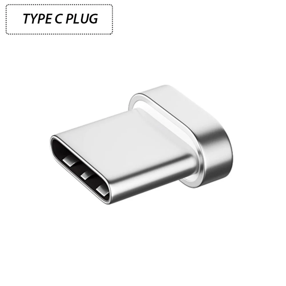 Type C Высокое качество Мини 8 контактов type-C Micro USB Магнитный адаптер Быстрая зарядка Разъем для iPhone Android системы конвертеры поставки - Цвет: Type C