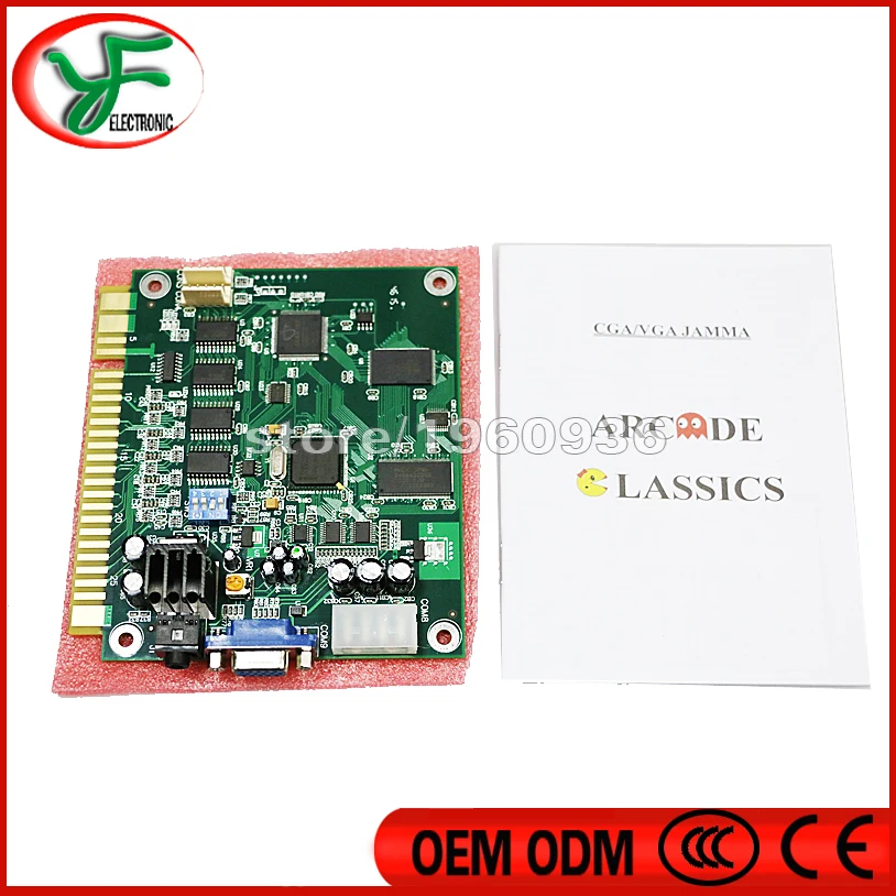 Цена по прейскуранту завода Jamma игра 60 в 1 классическая PCB для коктейльной