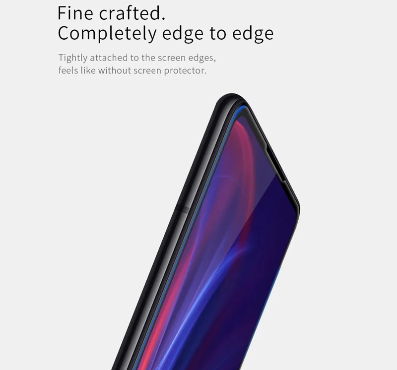 Nillkin XD CP+ Pro макс. закаленное стекло для Xiaomi Redmi K20 Pro Полное покрытие экрана изогнутое защитное Олеофобное