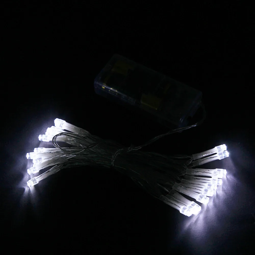 Фото ICOCO 2.4m 24 LED String Lights Led Fairy Battery Power Supply Christmas Lamps Xmas Wedding Party Decoration Лампы и освещение ICOCO 2.4m 24 LED String Lights Led Fairy Battery Power Supply Christmas Lamps Xmas Wedding Party Decoration Лампы и освещение