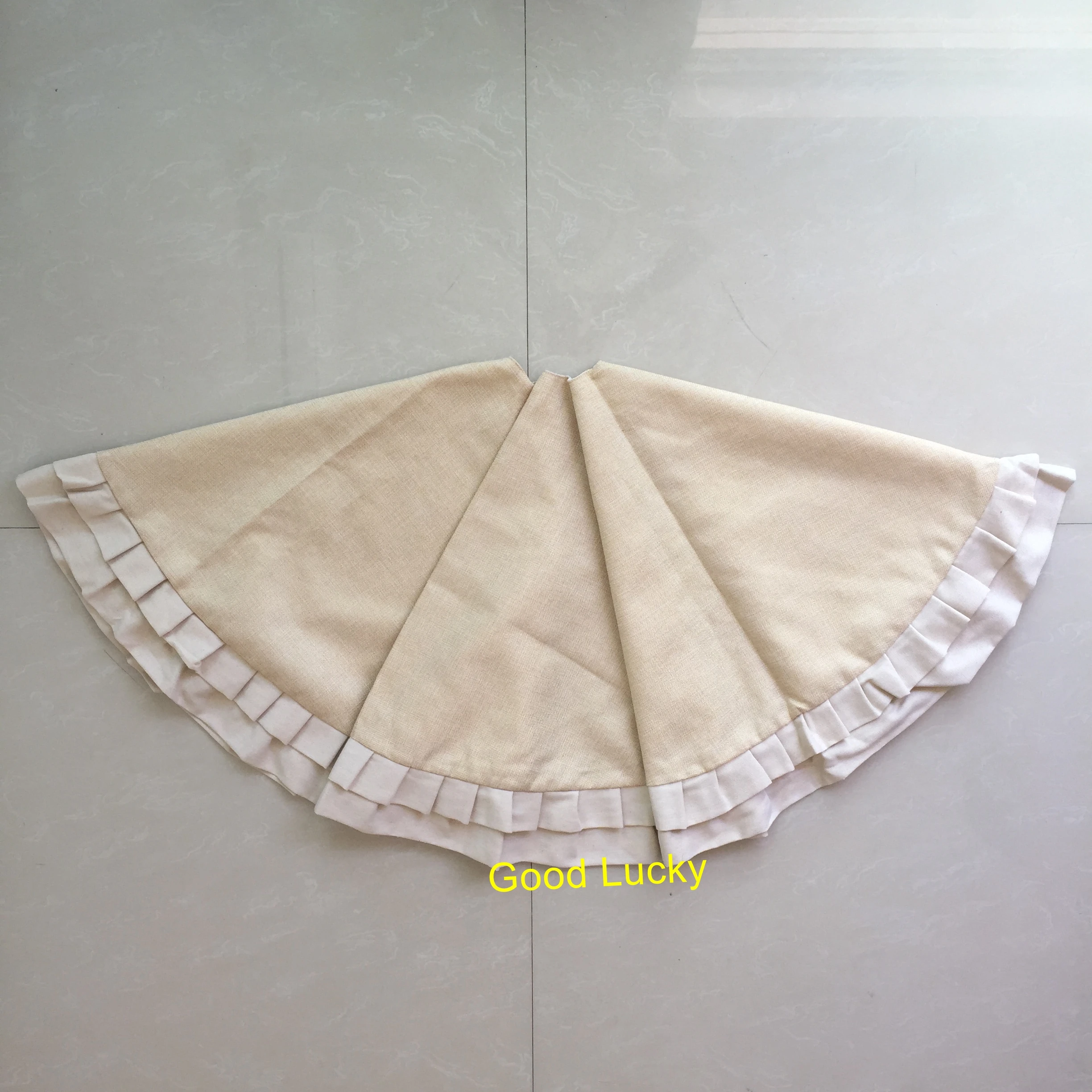 1 шт. Новое поступление смешанные стили Рождественское украшение юбка с оборками