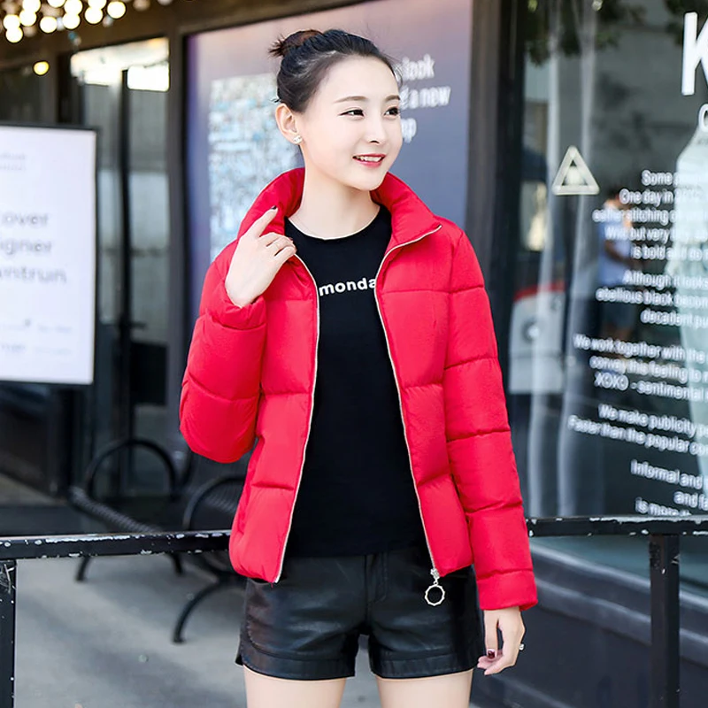 Зимняя женская куртка размера плюс 4XL 3XL Женская Осенняя верхняя одежда короткая