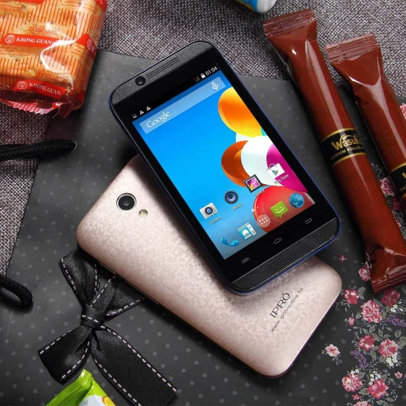 Оригинальный ipro волна 4.0 открыл мобильный телефон дюймов WCDMA смартфон Android 4.4 Dual Core