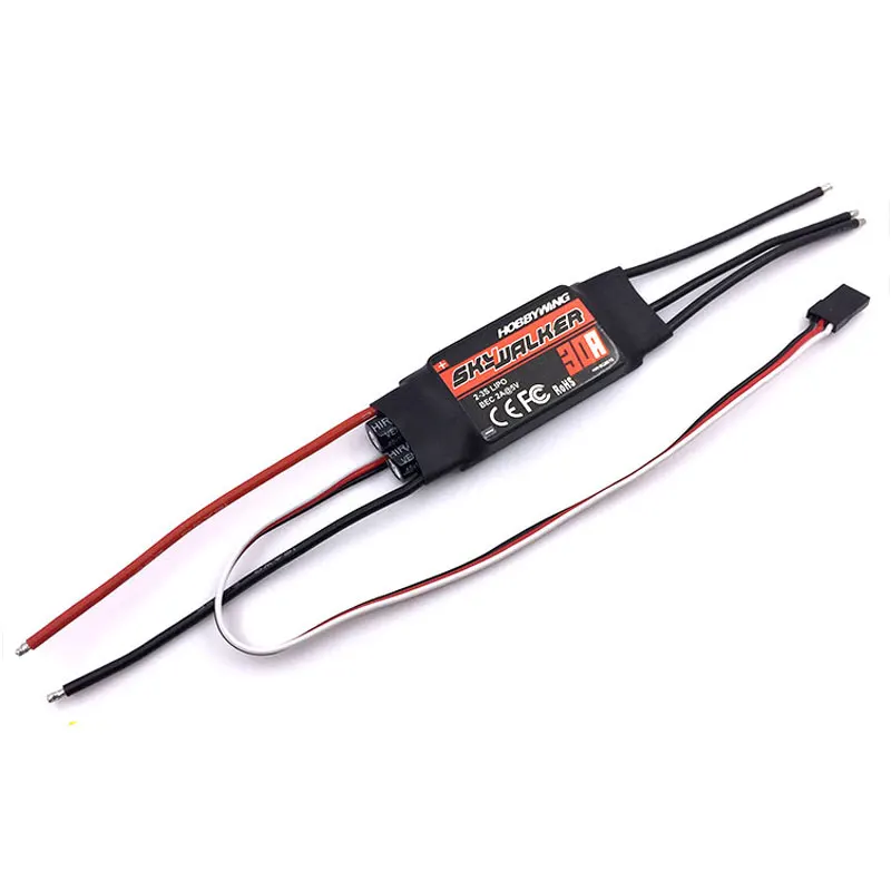 1 шт. Skywalker 30A ESC контроллер скорости с UBEC для радиоуправляемого квадрокоптера FPV