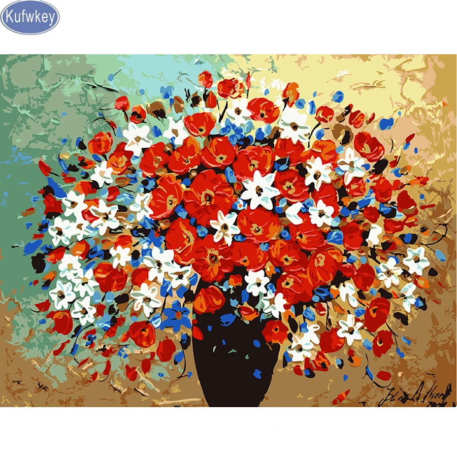 DIY Алмазная картина ручной вышивки крестом комплект со стразами вышивка красные