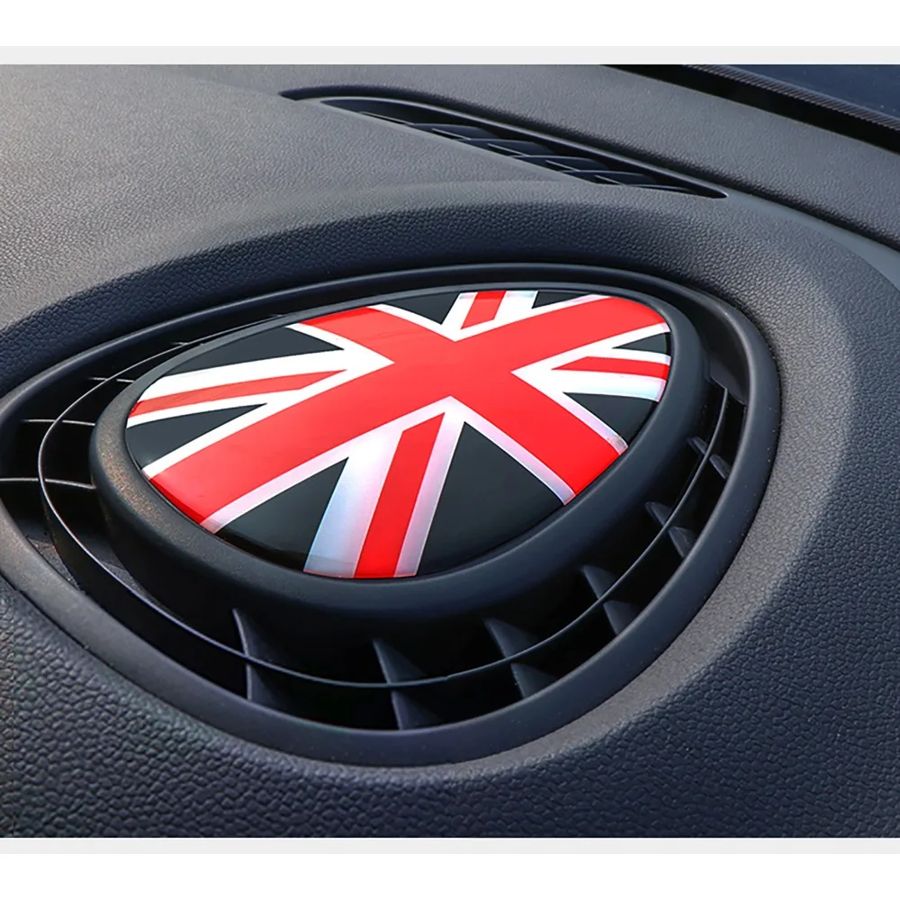 Выходная Панель 3d наклейки Прозрачная силиконовая наклейка Union Jack Graphics для Mini Cooper