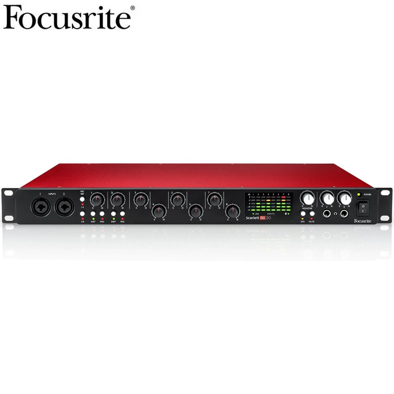 Обновленная версия Focusrite Scarlett 18i20 2 го поколения MKII 18 дюймов/20 выход USB аудио