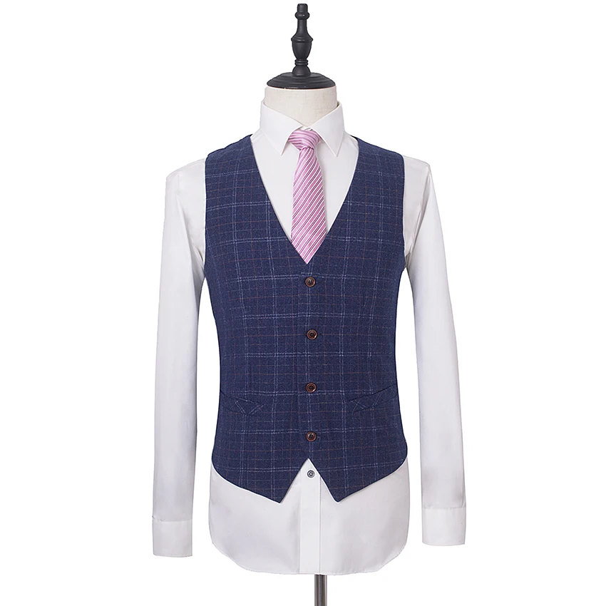 Индивидуальные женские мужские облегающие Свадебные смокинги нежный