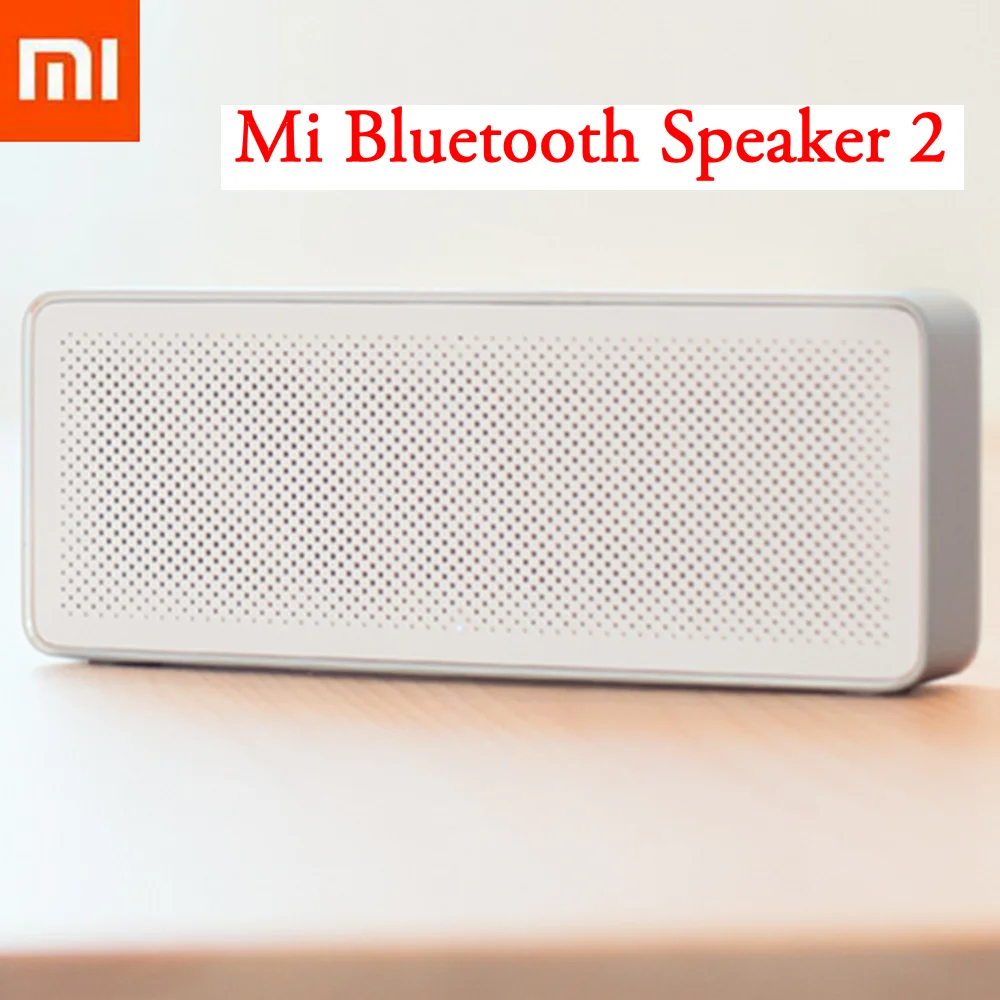 Новая оригинальная Bluetooth Колонка Xiaomi Mi 2 квадратных ящика портативная