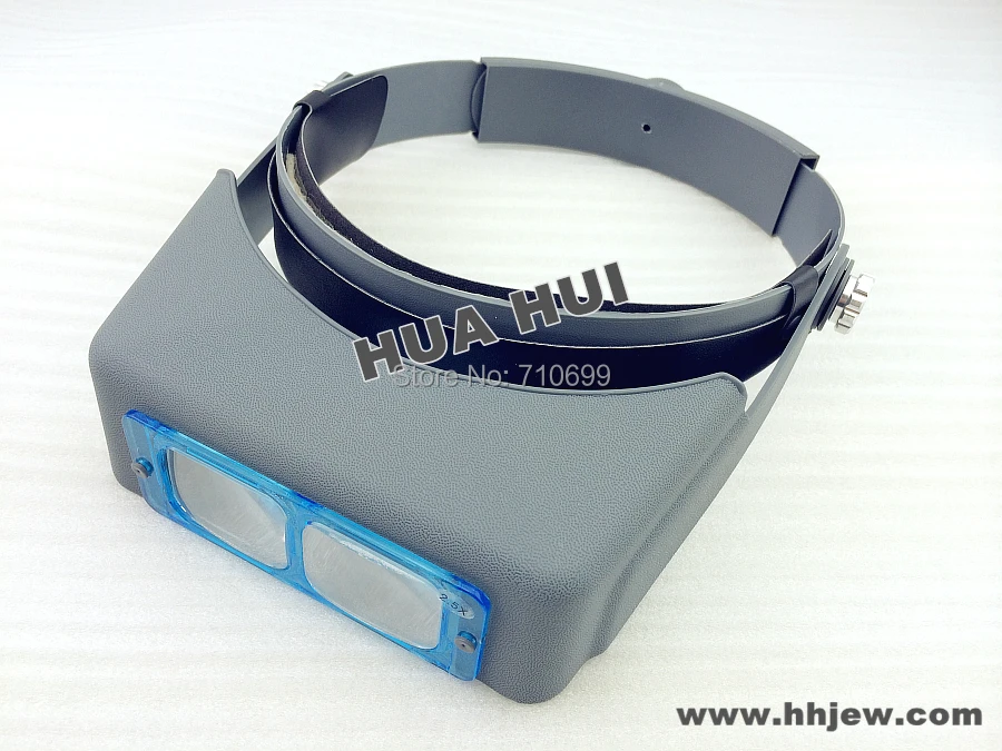

Двойной объектив головная Лупа бинокулярный оптический Lens1.5X 2X 2.5X 3.5X ювелир светильник инструменты, лупы инструменты