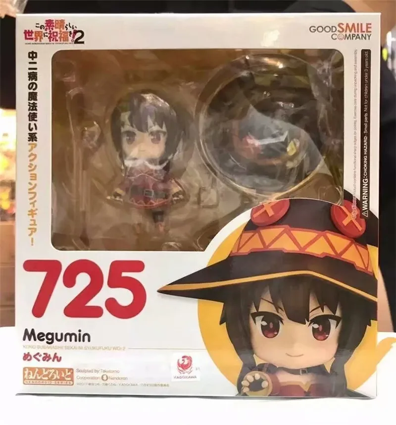 Аниме KonoSuba Божье благословение в этом чудесном мире Megumin 725 фигурка Коллекционная