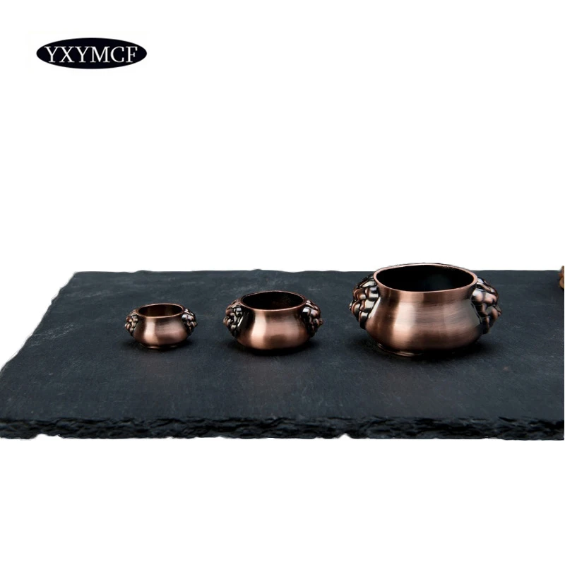 Чистая медь держатели для палочек мини чайники украшения конус благовоний