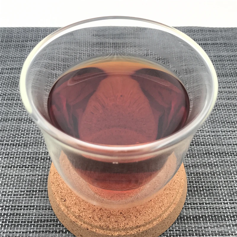 Термостойкая стеклянная кружка Arshen с двойными стенками 180 мл|insulated glass mugs|glass mugcoffee