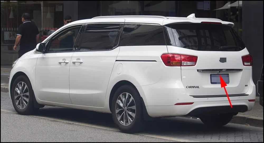 AUTONET HD ночного видения резервная камера заднего вида для Kia Sedona/Grand Carnival~ CCD/номерной знак камера или кронштейн