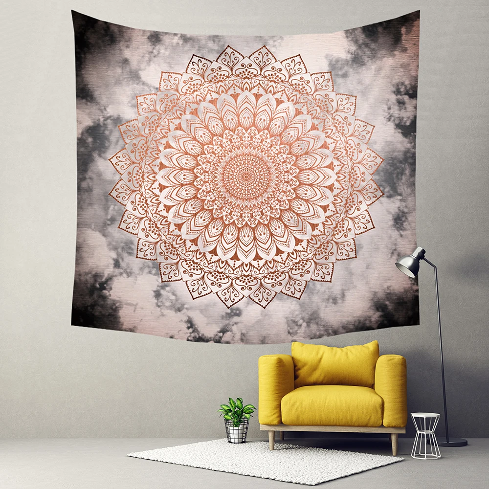 MRL Мандала макраме настенный гобелен богемные украшения для дома Декор занавески