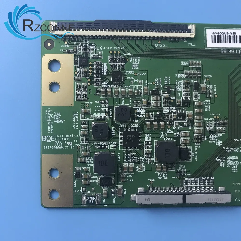 Плата логической платы 47 6021198 T Con board HV490QUB N8B|Промышленные компьютеры и аксессуары|