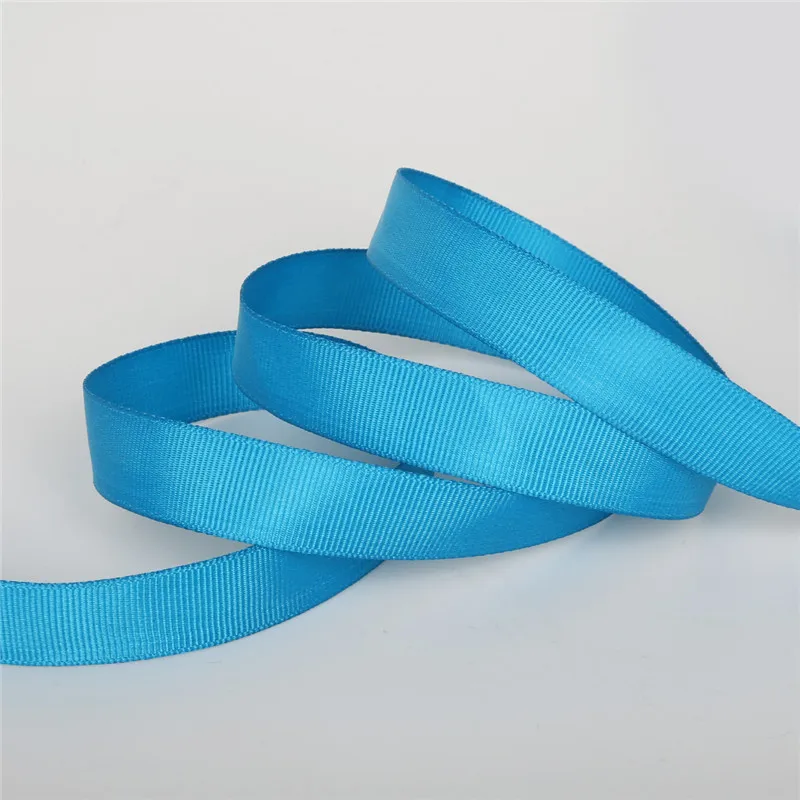 5 ярдов/лот Высокое качество Бирюзовая Резьбовая Grosgrain лента для свадебной