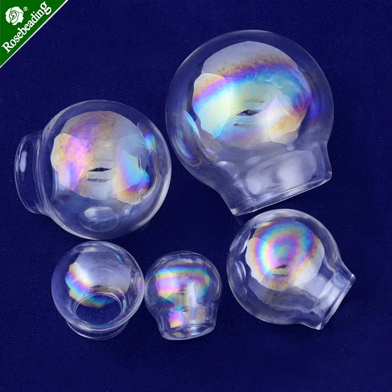 Флакон стеклянная бутылка стеклянный шар купол пустые стеклянные пузырьки DIY