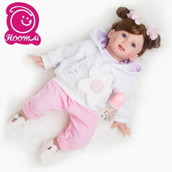 60 см 24 &quotReborn Baby Doll куклы реалистичные из мягкого силикона настоящие мягкие