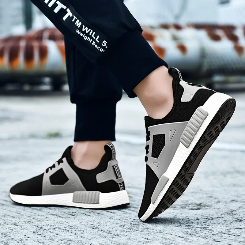 Лето 2019 tenis для мужчин S повседневные кроссовки calzado sapatos zapatos para air mocassim белый erkek