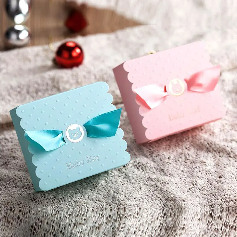 AVEBIEN 20 шт. мультяшный кролик насадка Baby Shower коробка конфет мальчик девочка