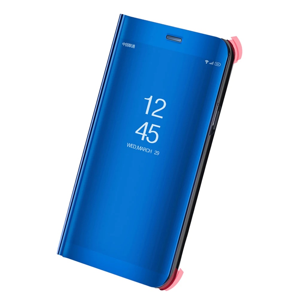 Чехол для Redmi Note 5A prime 4X redmi 5 plus note 4 3 с откидной крышкой зеркальным видом Xiaomi mi A1 6 5X
