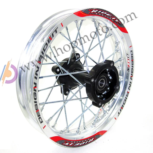Серебряные диски 1 85x12 дюймов для кроссового велосипеда питбайка CRF Kayo ESB Apollo