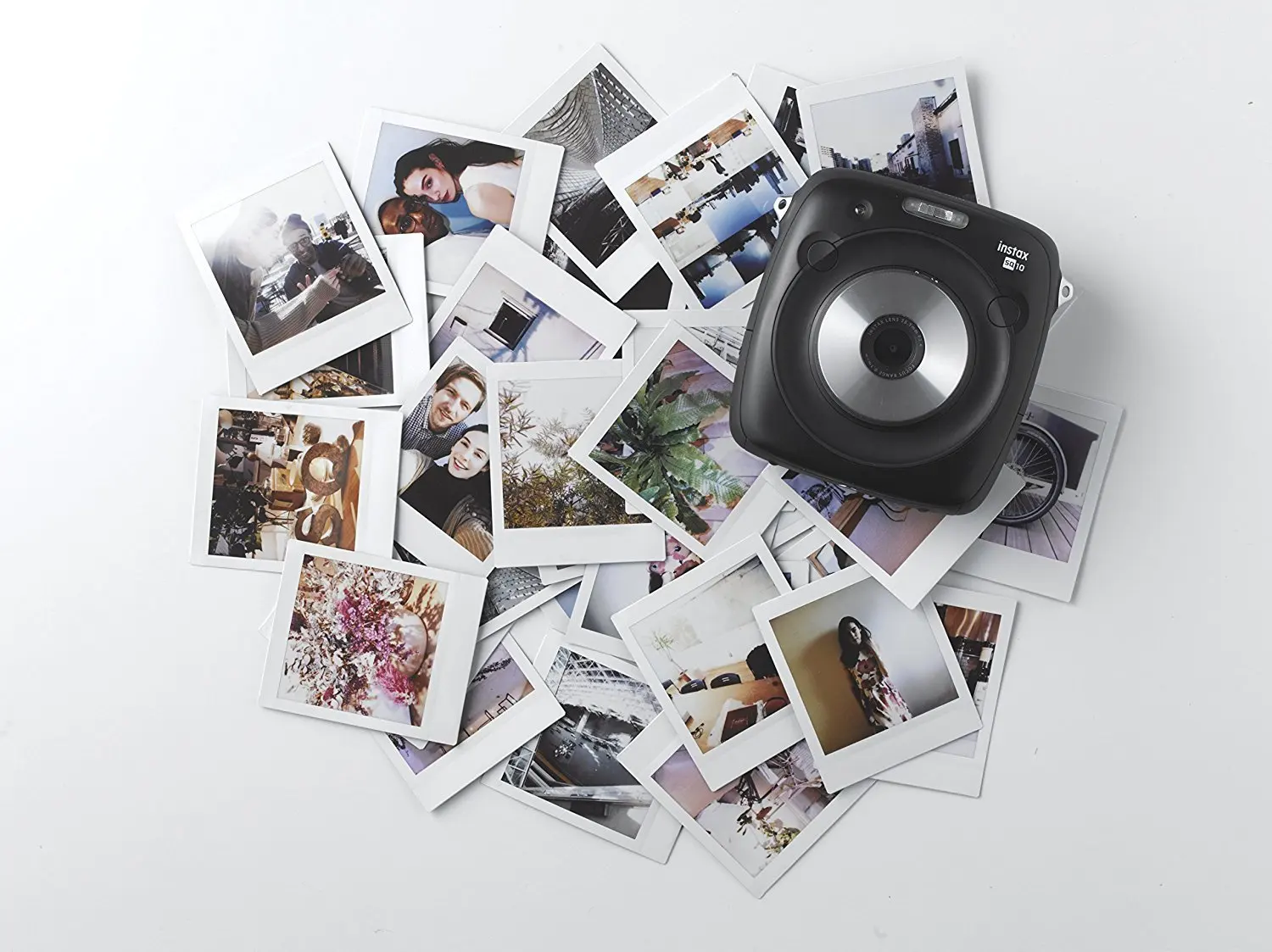 10 листов Fujifilm Instax квадратная пленка белая краевая фотобумага для SQ10 гибридная