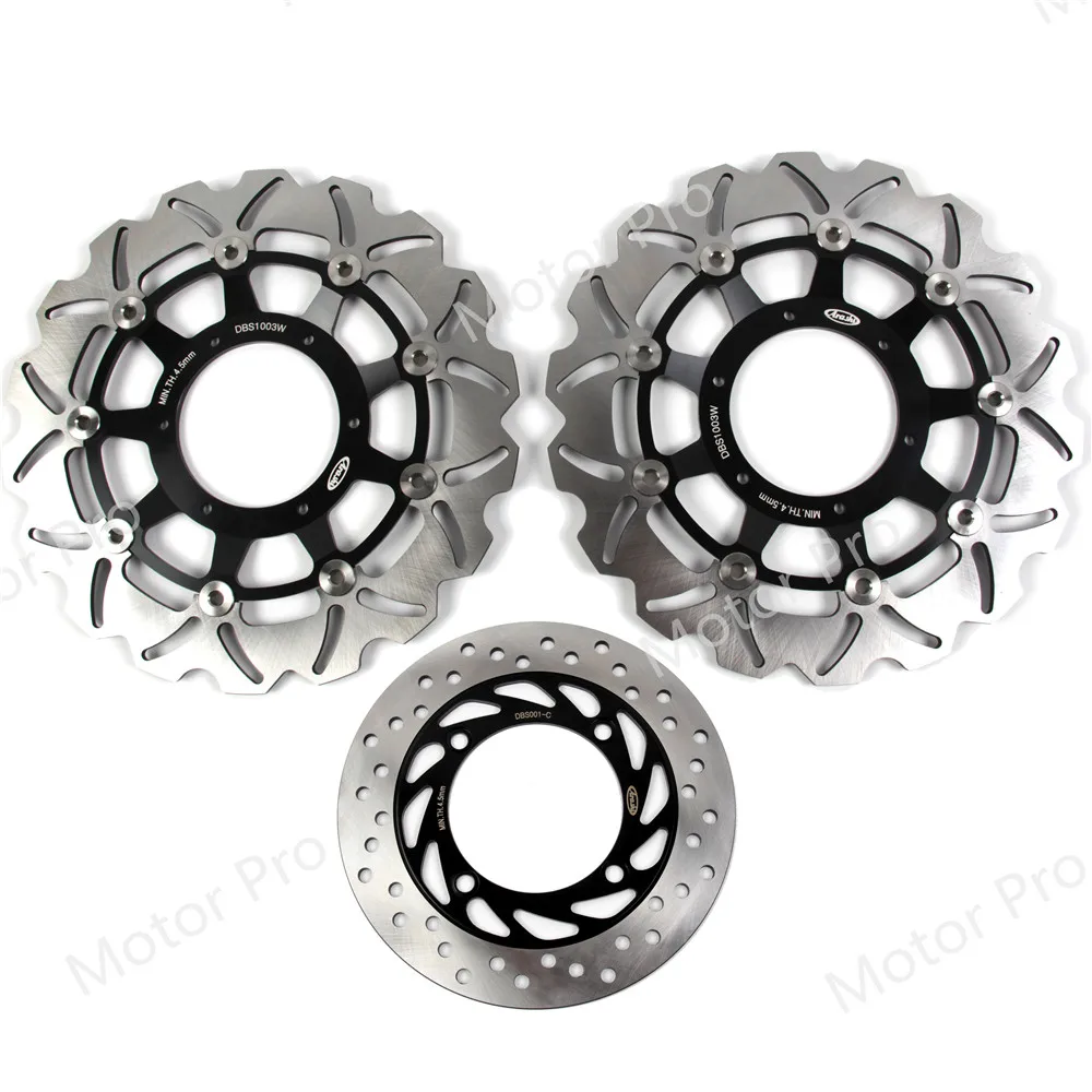 

For Honda CB900F HORNET 2002 - 2006 Front Rear Brake Disc Disk Rotor Kits Motorcycle CBF CB F 900 CB900 900F 2003 2004 2005 GOLD