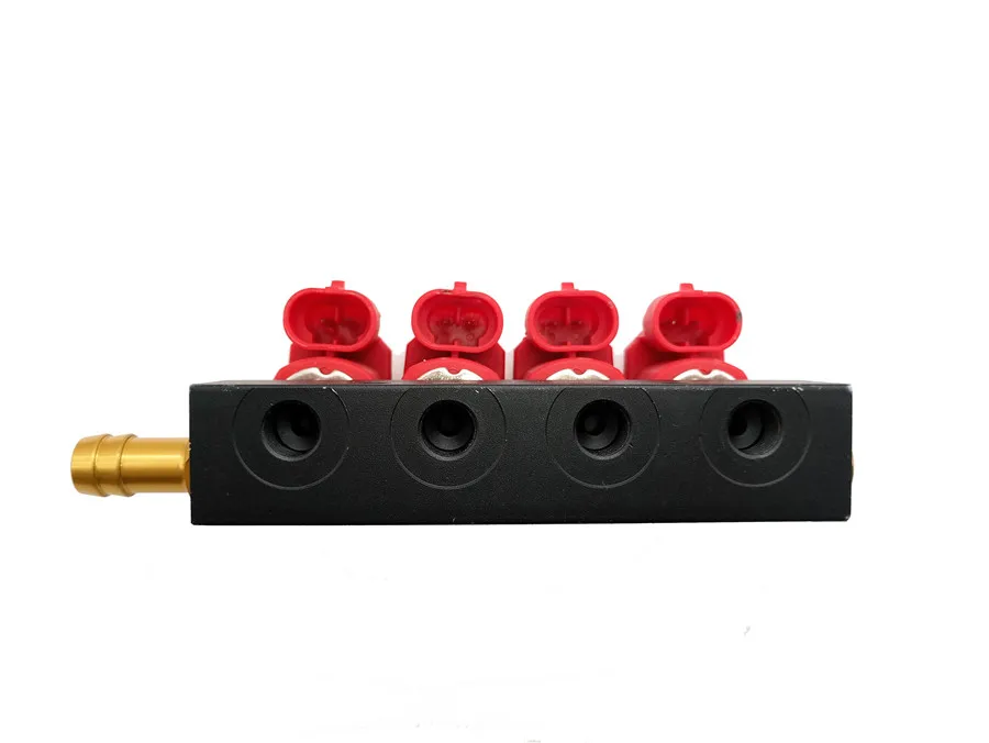 Бесшумный высокоскоростной 4 цилиндровый инжектор рельсовый адаптер для СПГ LPG