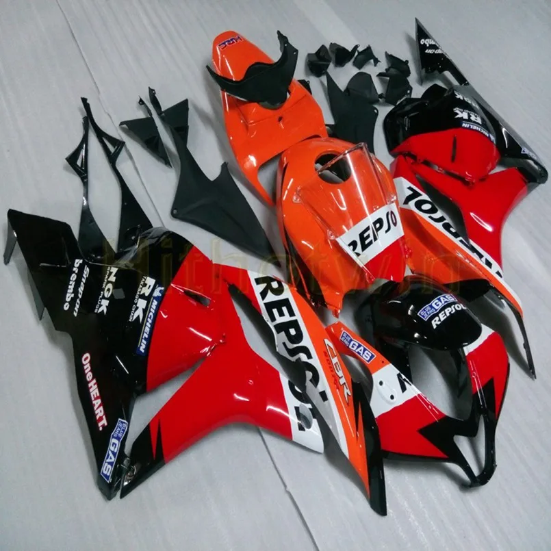 Изготовленный На Заказ обтекатель из АБС-пластика для CBR600RR 2009 2010 2011 2012 полный