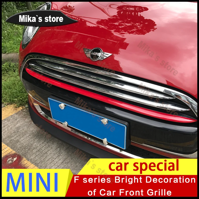 Автомобильный Стайлинг ABS для BMW mini Cooper S F55 F56 F57 Автомобильная передняя решетка