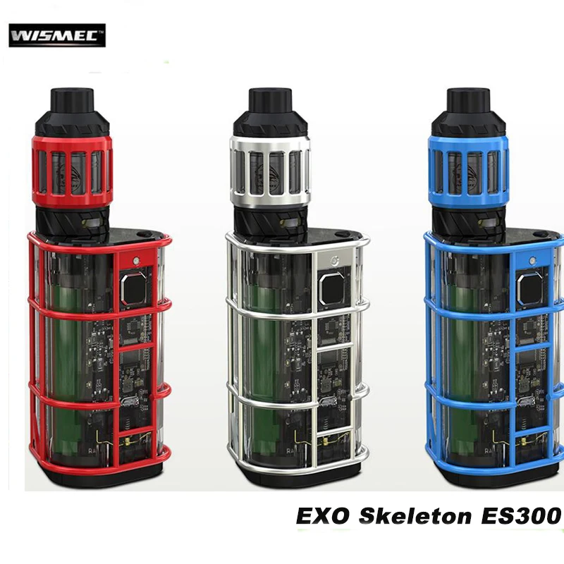 Новый Wismec комплект электронных сигарет EXO Skeleton ES300 200 W/300 W механический вейп С