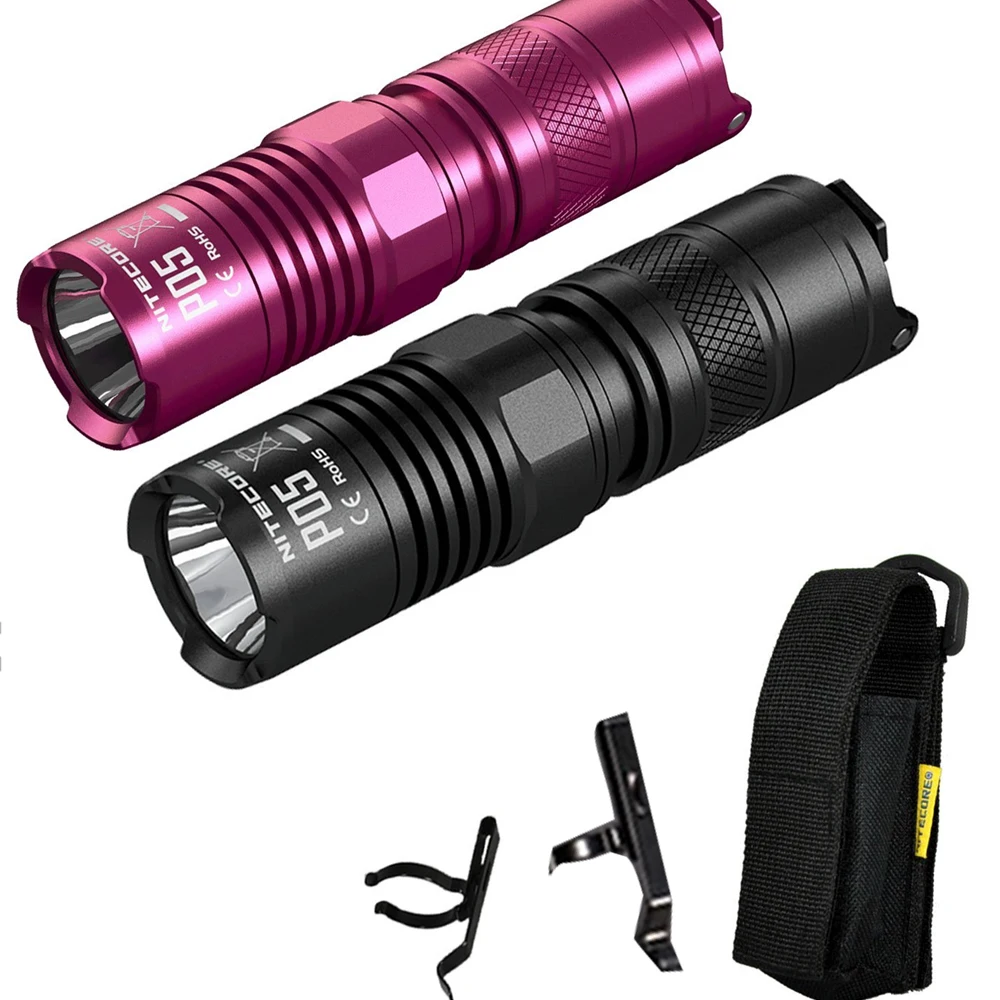 NITECORE P05 460 лм CREE белый светильник U2 шестерня полицейский военный ручной