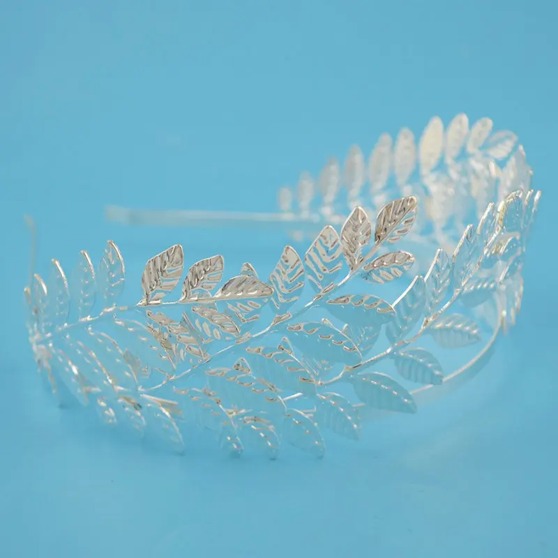 Gold Metal Leaves Headband Greek Goddess Leaf Crown Bride Wedding Headwear Accessories | Украшения и аксессуары