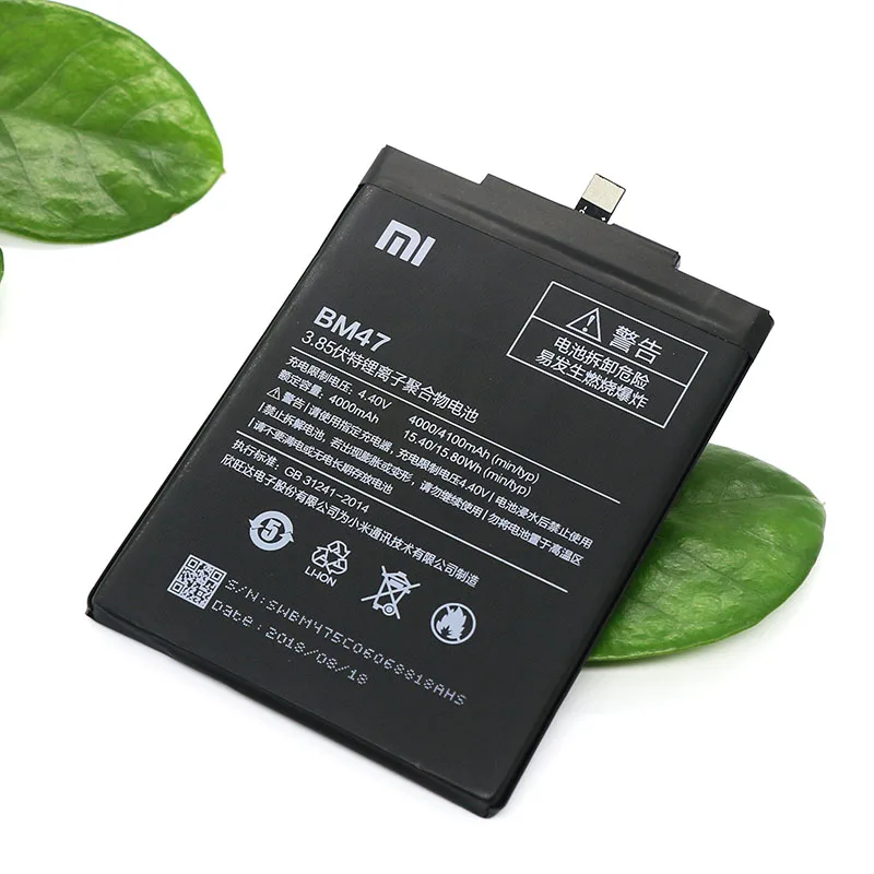 Аккумулятор Xiao Mi BM47 4100 мАч для Xiaomi Redmi 3S 3X Redmi 4X Redmi 3/3pro, высококачественные Сменные Аккумуляторы для телефонов