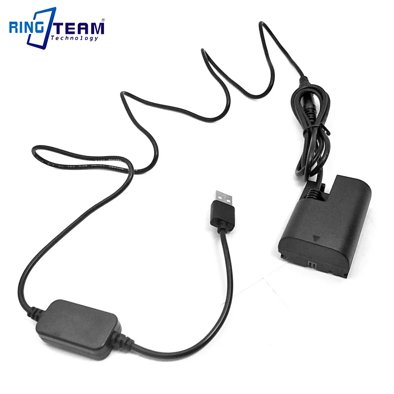 

DC 5V 2.4A-4A USB Power Cable + LP-E6 DR-E6 DRE6 for Canon Digital Cameras EOS 5D Mark II III 5D2 5D3 6D 7D 60D SLR Camera