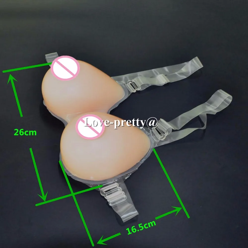 Большая переносная искусственная грудь 1400 г для мужчин силиконовая формы