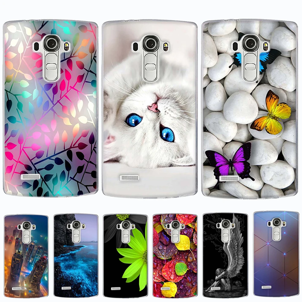 Мягкий чехол из ТПУ для Coque LG G4 Beat G4S, чехол, 3D рельефный рисунок, чехол для G4S, силиконовый чехол для Funda LG G4 Beat, чехол, Capa