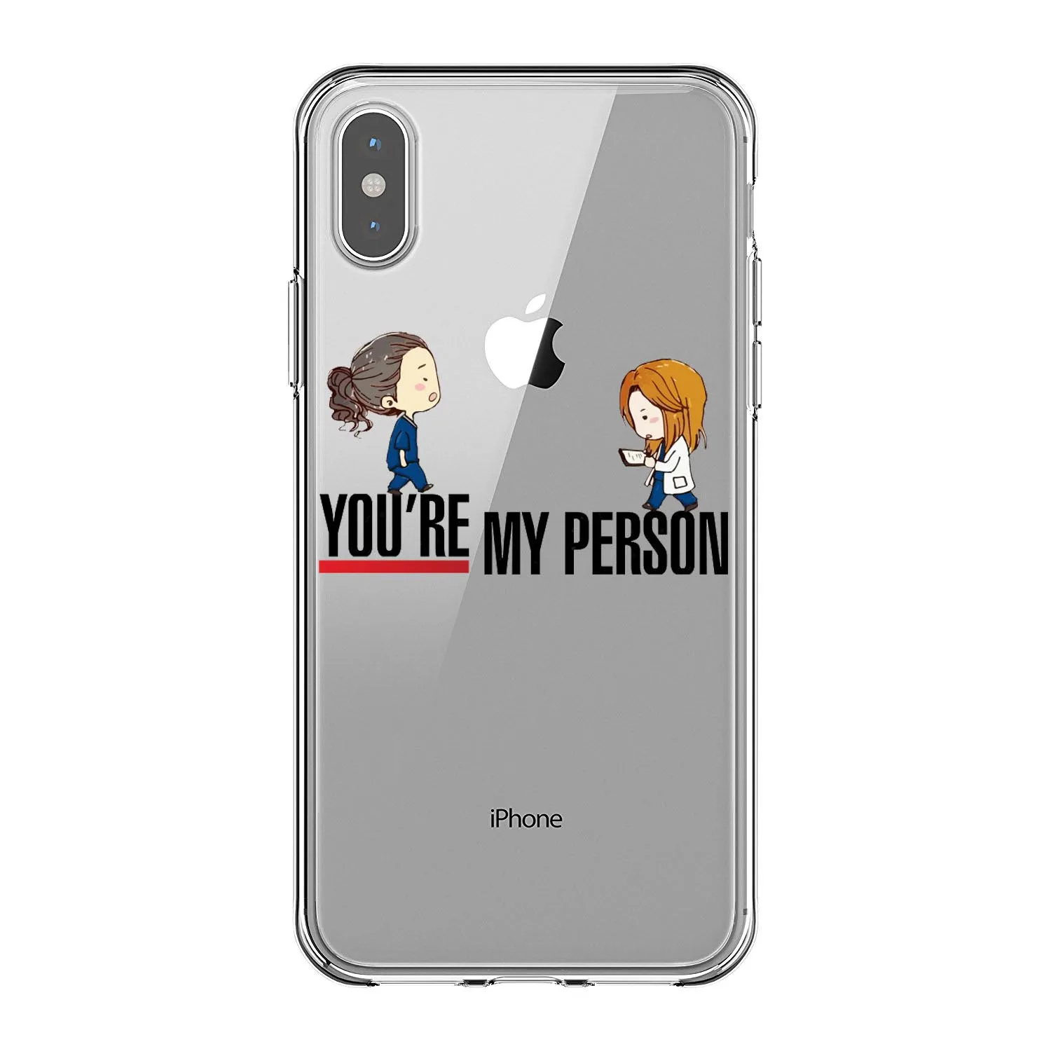 Мягкие силиконовые ТПУ чехлы для телефона Greys анатомия You are my person чехол iPhone 11 Pro MAX