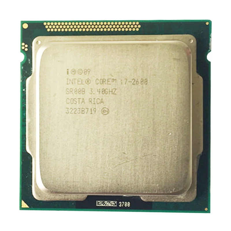 Процессор intel core i7 2600 3 4 ГГц/8 Мб кэш L3 четырехъядерный процессор TDP 95 Вт/LGA1155