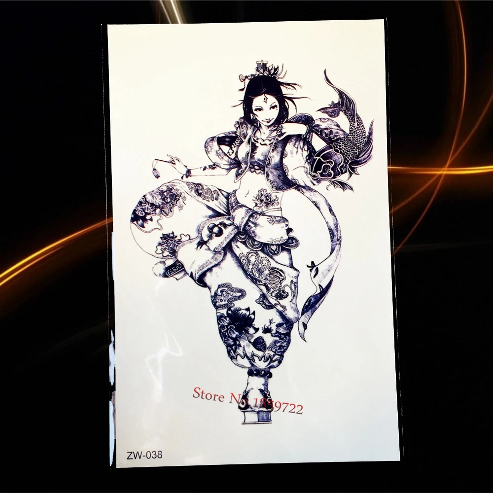 1 лист 3D детская Цветная Бабочка Временная тату-наклейка водостойкая краска на