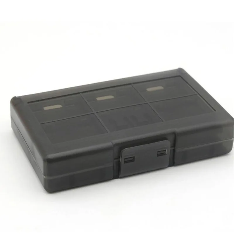 24 слота жесткий Пластик Momery игровые карты Carry Storage Box Защитный Чехол держатель