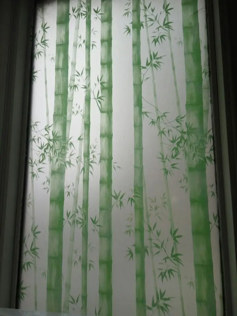 Декоративная Виниловая витражная пленка для окон статическое клеящееся