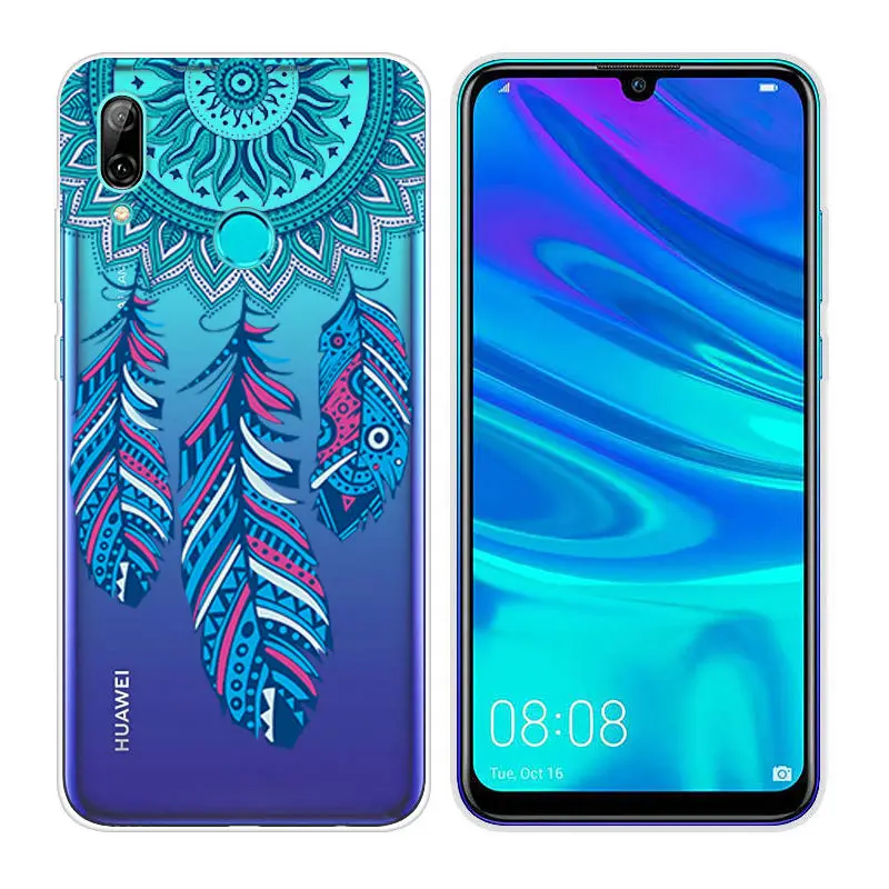 Силиконовые чехлы для Huawei P Smart 2019 мягкий ТПУ чехол задней панели телефона 6 21