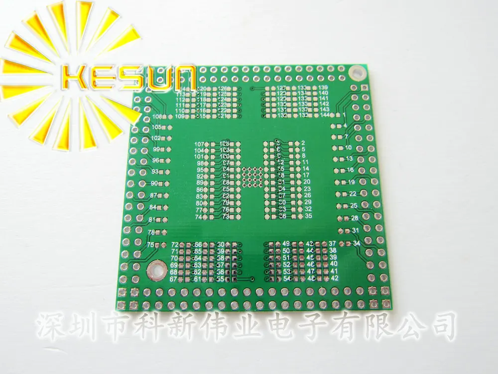 10 шт./лот QFP/EQFP/TQFP/LQFP144/LQFP128 SMD поворот DIP CPU широкий 0 5 мм Шаг IC адаптер